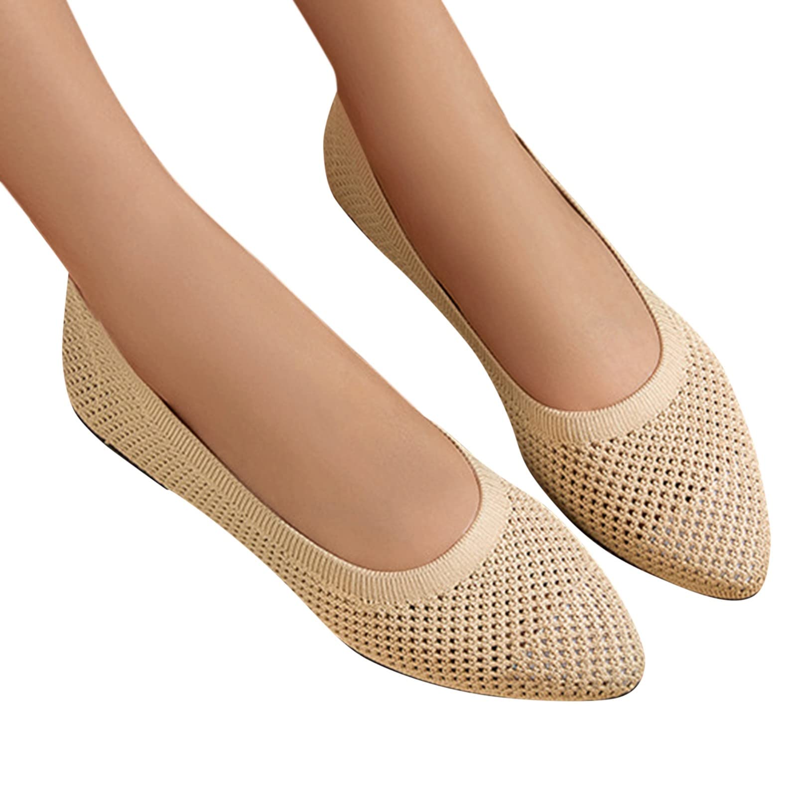 Women's Breathable Lace-Up Casual Sneakers - Lightweight Canvas Slip-On Work Shoes for Women - Comfortable Low Top Flats for Walking, Office & Everyday Wear