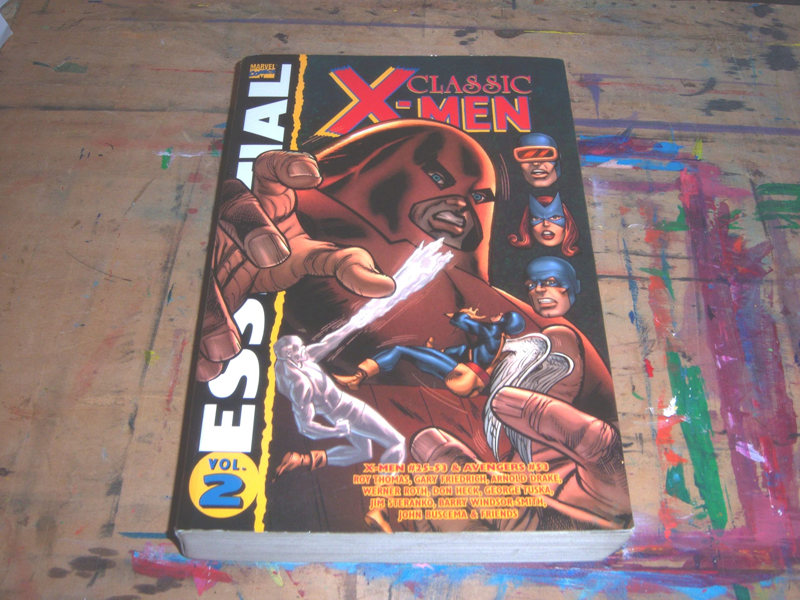 Essential Classic X-Men, Vol. 2 (Marvel Essentials) - Collectible Comic Book for Marvel Fans & Comic Collectors | Perfect for Gifts, Display, and Reading