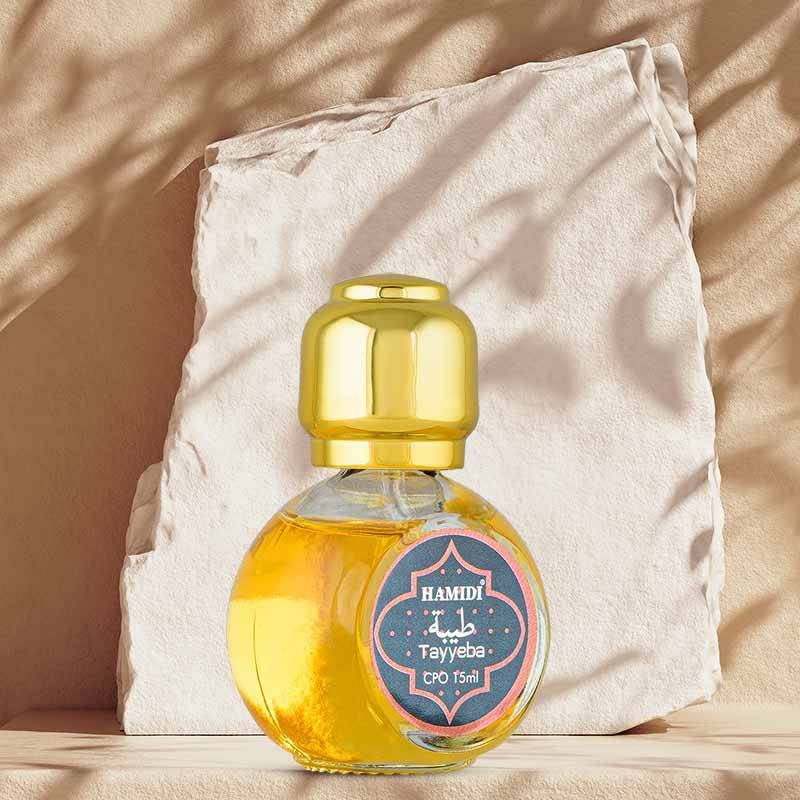 Tayyeba CPO 15ml Attar by Hamidi - Long Lasting Concentrated Perfume Oil for Women | Alcohol-Free Arabic Fragrance | Romantic Dates, Special Occasions & Daily Wear