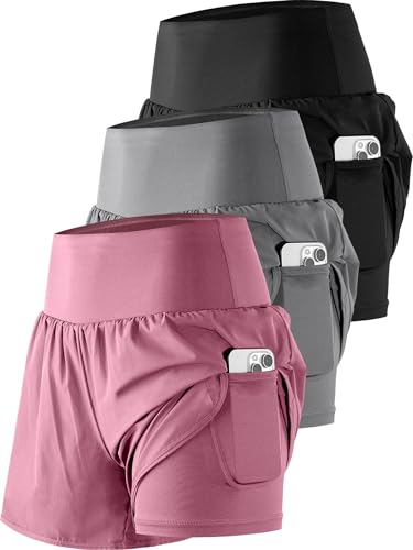 3 Pack: 12# Black & Gray & Purple