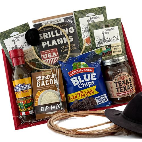 Best Texas Gift Basket - Authentic Texas Souvenirs & Local Delicacies | Perfect for Birthdays, Holidays & Corporate Gifts
