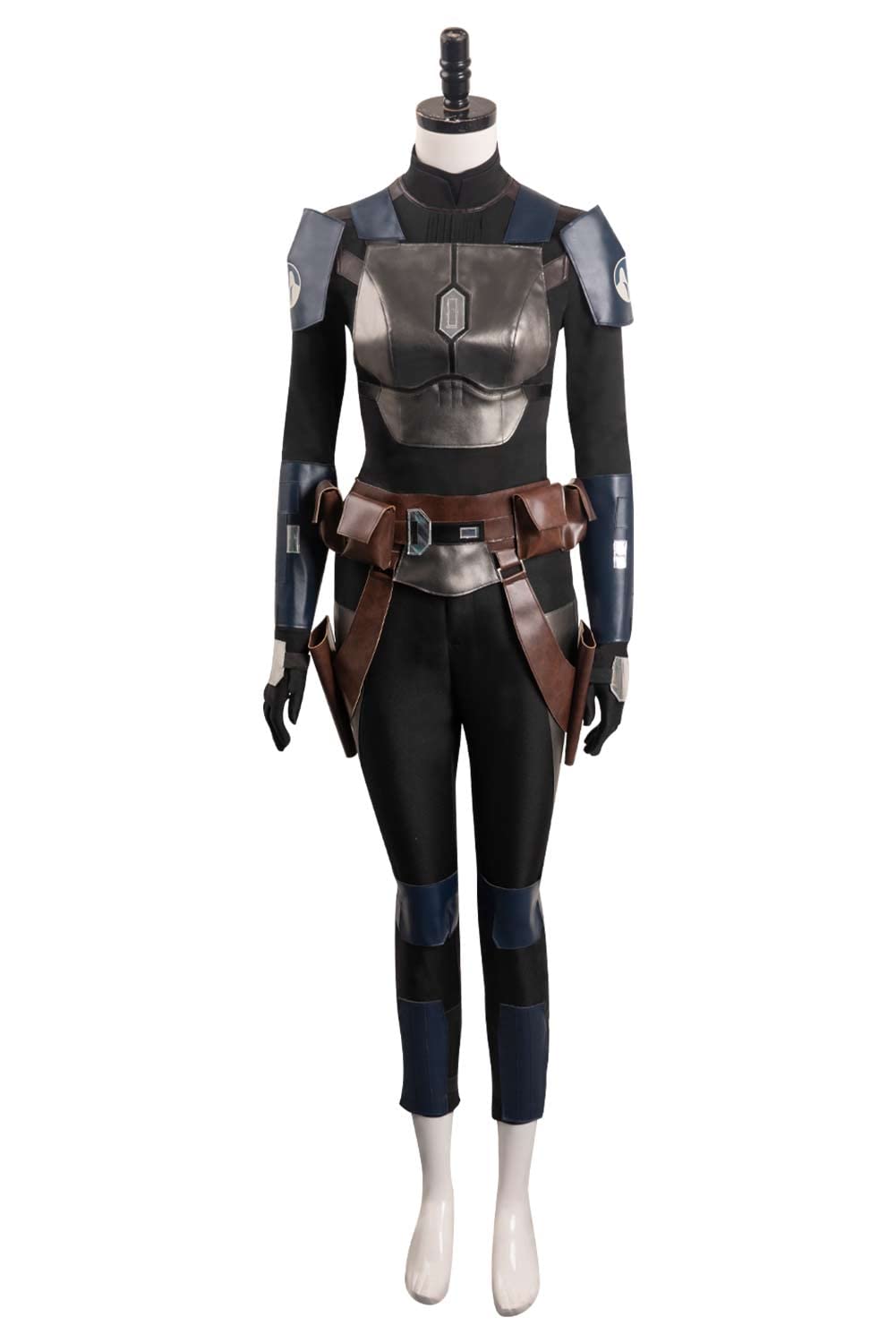 Bo Katan Kryze Cosplay Costume for Women - Full Armor Set with Helmet & Accessories | Star Wars Mandalorian Halloween, Comic-Con & Cosplay Events