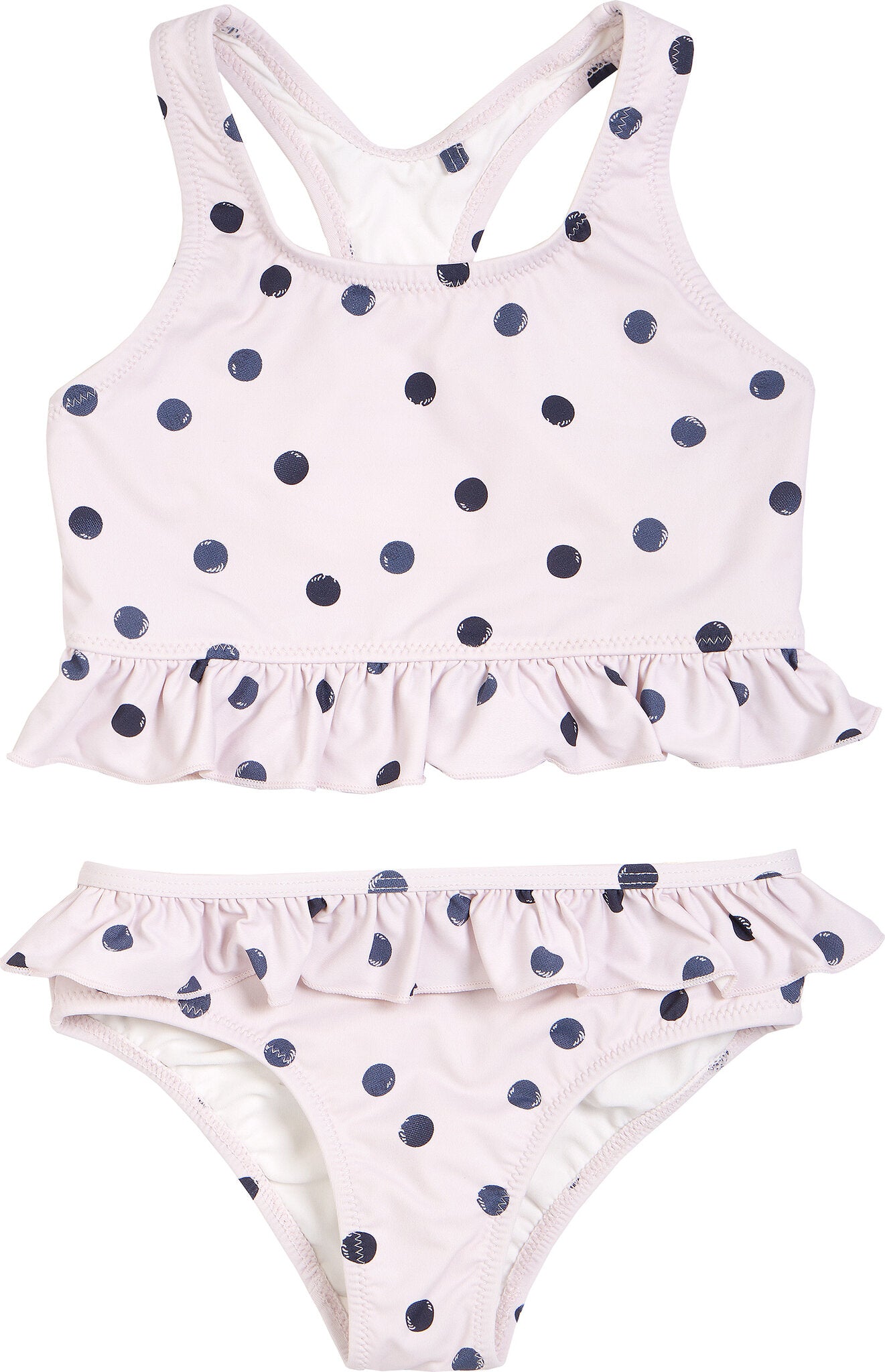 2 Piece Ruffle Trimmed Tankini Swimsuit for Girls - Cute Floral Print Bikini Set with Ruffles - Perfect for Beach, Pool, and Summer Vacations