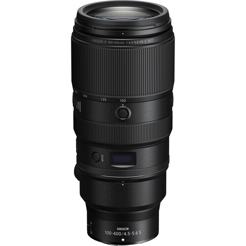 Nikon NIKKOR Z 100-400mm f/4.5-5.6 VR S Telephoto Zoom Lens for Mirrorless Cameras - Professional Wildlife, Sports & Landscape Photography