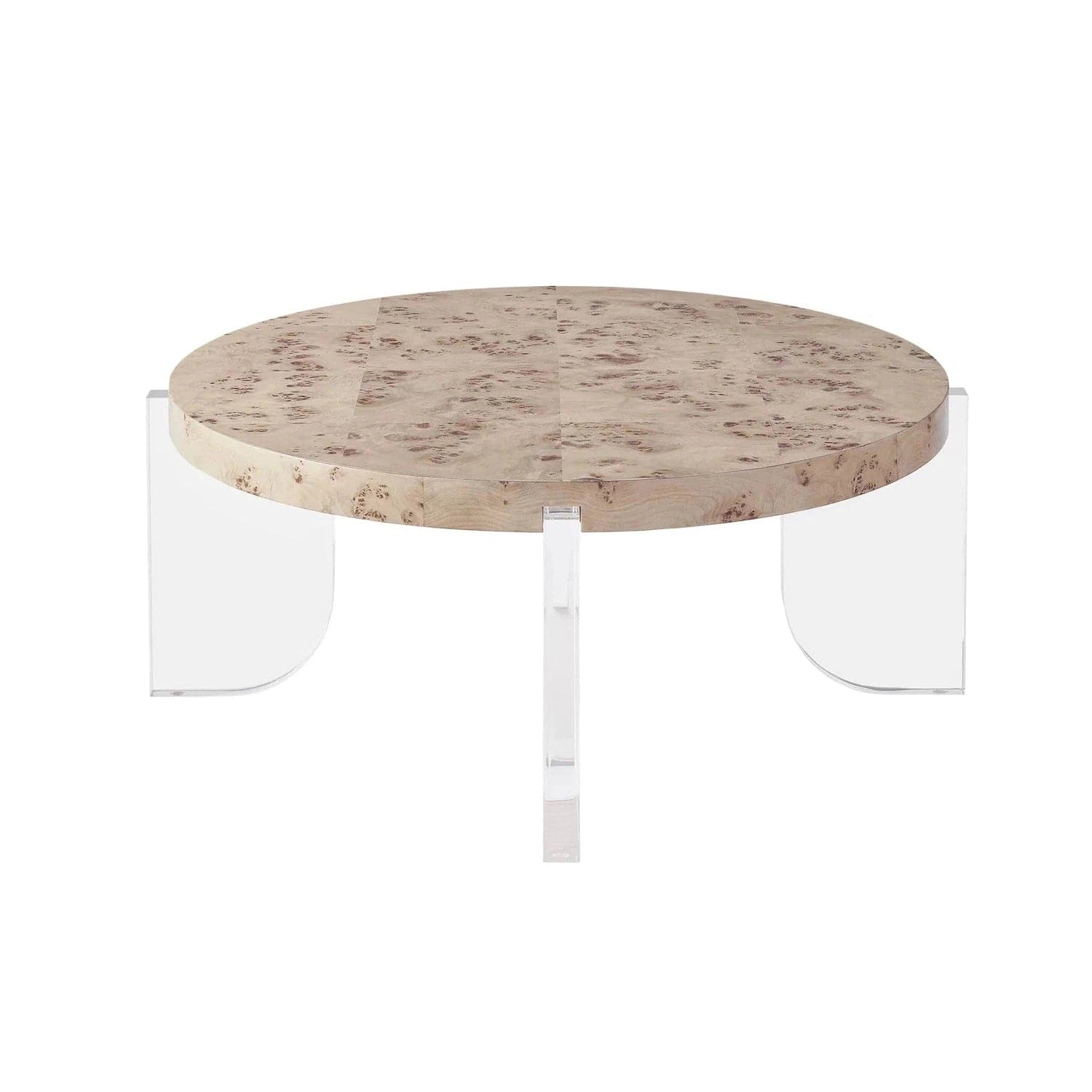 Modern Aerial Cocktail Table - Sleek Glass Coffee Table with Floating Design for Living Room, Lounge & Office Decor - Perfect for Small Spaces & Contemporary Homes