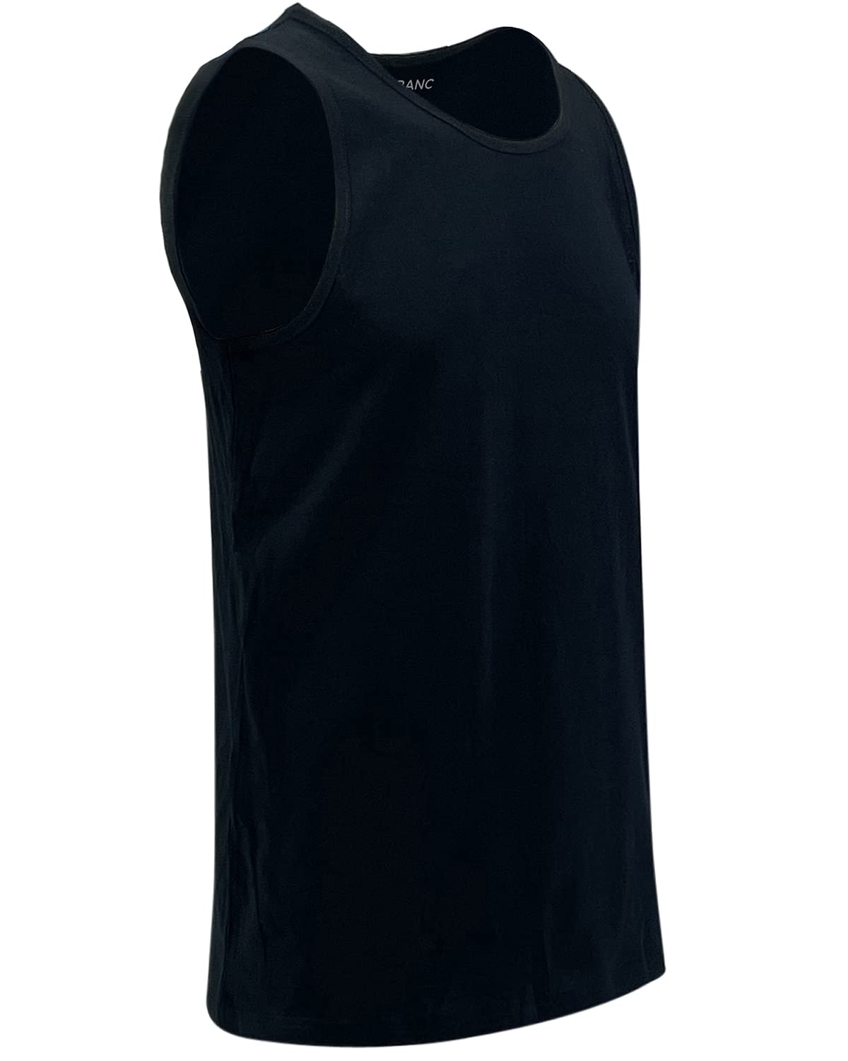 SHIRTBANC Men's Cotton Tank Top - Breathable Workout Shirt for Gym, Running & Beach - Sleeveless Muscle Tee for Summer Outdoor Activities