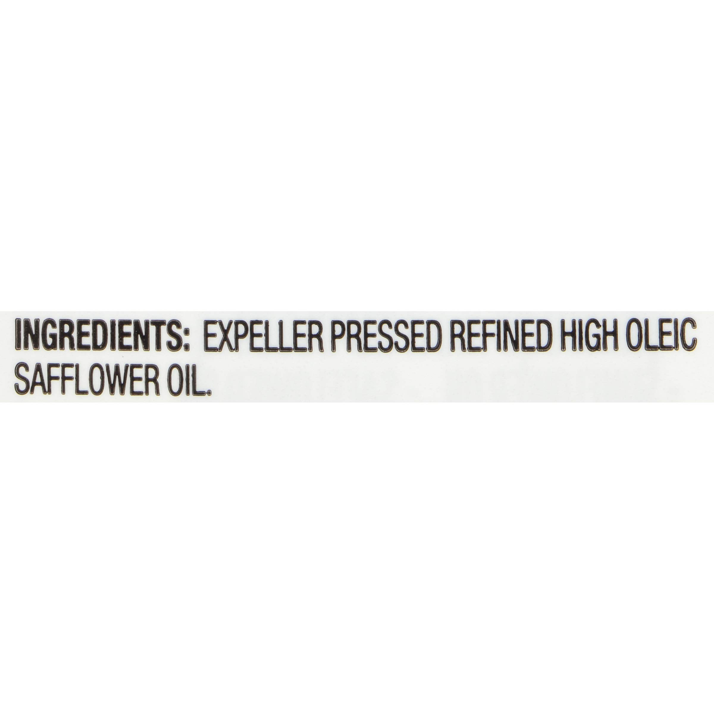Spectrum Culinary High Oleic Safflower Oil - Refined Cooking Oil, 32 Oz (Pack of 12) - Perfect for Frying, Baking & Heart-Healthy Recipes