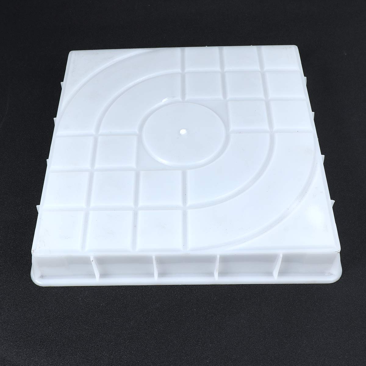 Yardwe Concrete Paving Stepping Stone Molds - DIY Rubber Concrete Stamp Molds for Walkways, Lawn & Garden Decoration - Outdoor Building Accessories for Patio, Pathway & Landscape Design