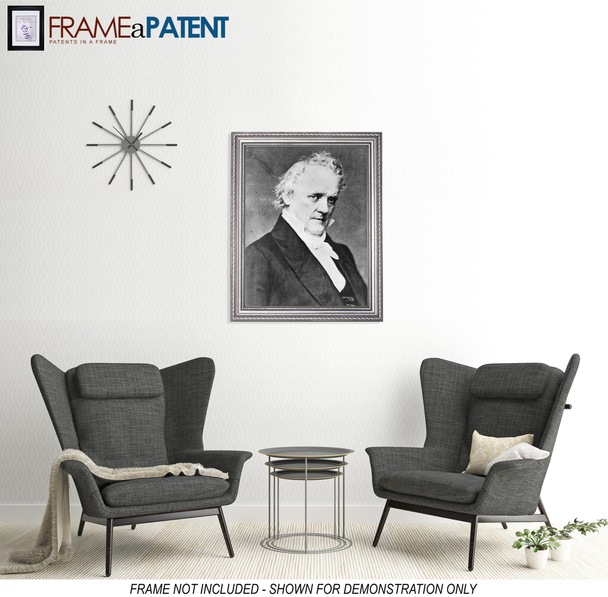 James Buchanan Historical Portrait - 8x10 Inch Glossy Photo Print of 1850 US President - Perfect for Home Decor, Office Display & History Enthusiasts