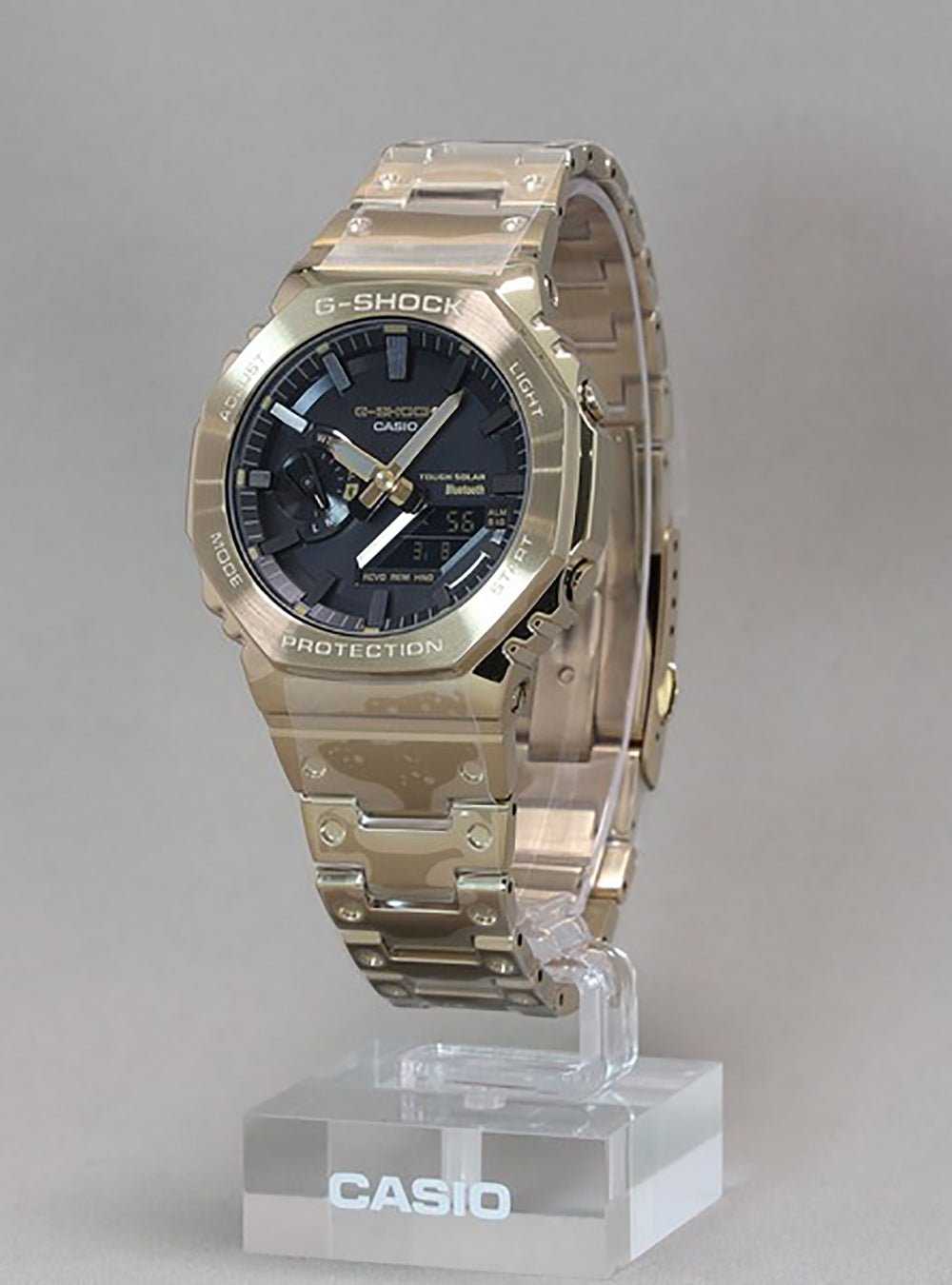 CASIO G-SHOCK GM-B2100GD-9AJF Full Metal Shock Resistant Watch - Made in Japan, Solar Powered, Bluetooth Connectivity - Perfect for Outdoor Sports, Hiking & Everyday Wear