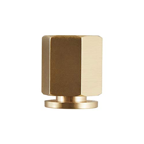 Premium Gold Cabinet Pulls - Solid Zinc Alloy Kitchen & Bathroom Handles - Single Hole Drawer Knobs for Bedside Tables, Dressers & Furniture Hardware - Perfect for Modern Home & Office Decor