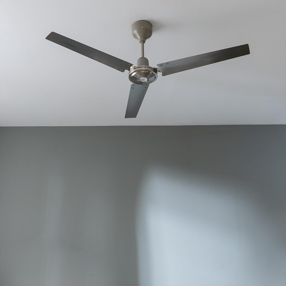 **Cecotec EnergySilence Aero 4800 Pro Ceiling Fan – 93W, 132cm Diameter, 5 Speeds, 3 Blades, Metallic Design, 8-Hour Timer – Perfect for Living Room, Bedroom & Office**
