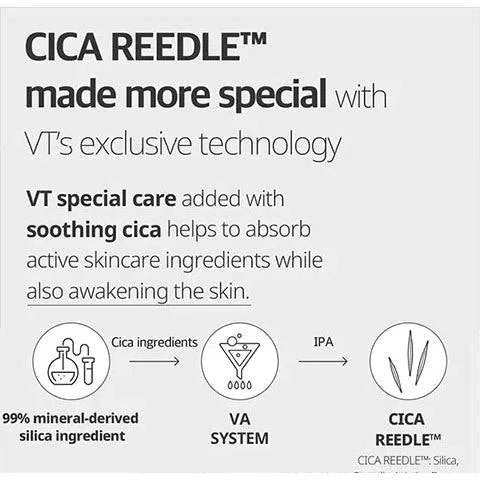 VT Reedle Shot 300 Stick Pouch - 2mL x 10 Pack | Disposable Micro Needle Patches for Skin Rejuvenation & Wrinkle Reduction | Perfect for At-Home Skincare & Beauty Treatments