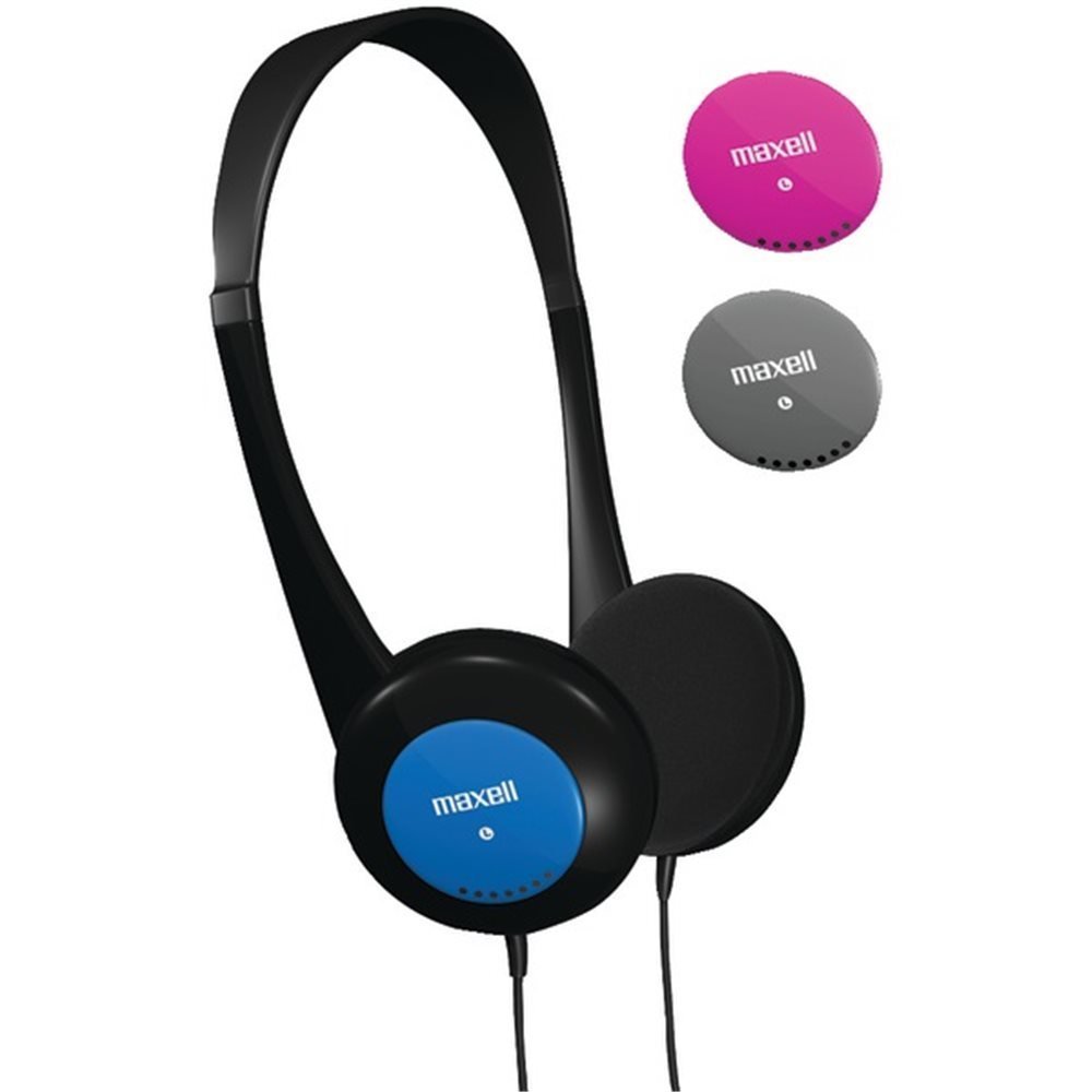 Maxell 190338 KHP2 Kid Safe Headphones - Volume Limited Children's Headphones for Safe Listening | Perfect for School, Travel & Home Use