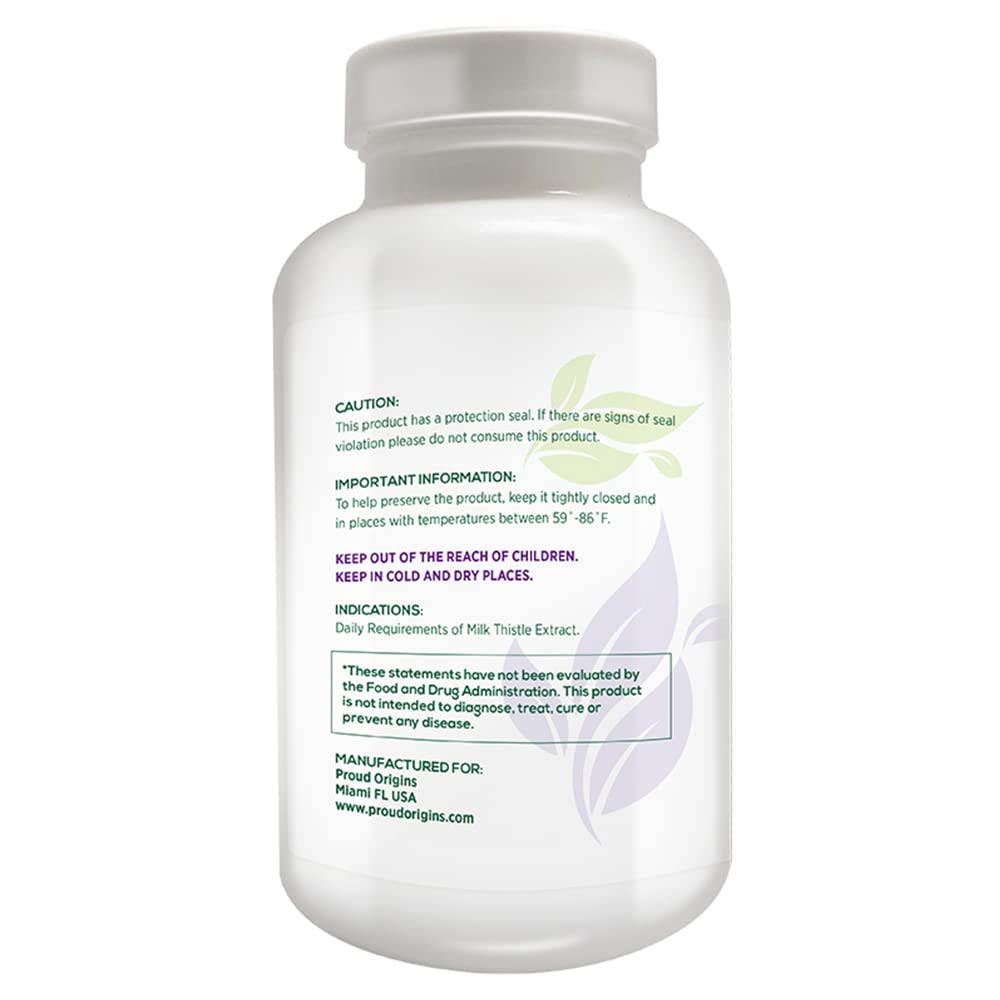 1000mg Milk Thistle Supplement for Liver Health - Supports Detox & Liver Function, Fast-Acting Formula, Gluten-Free, Non-GMO - 180 Capsules (6-Month Supply) - Perfect for Daily Wellness & Post-Alcohol Recovery