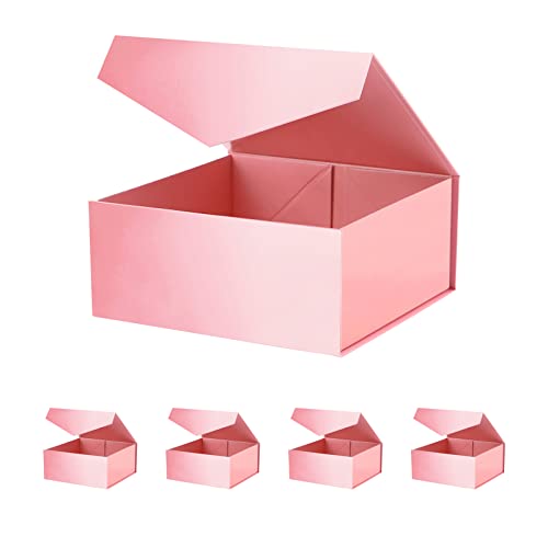 Pink-7.5x7.5x3 Inches-Pack of 5