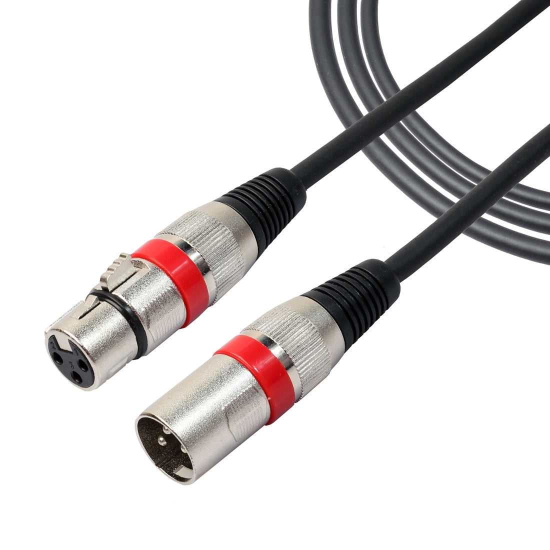 Premium XLR Male to Female Microphone Cable - High-Quality Audio Connector for Studio Recording, Live Performances & Podcasting