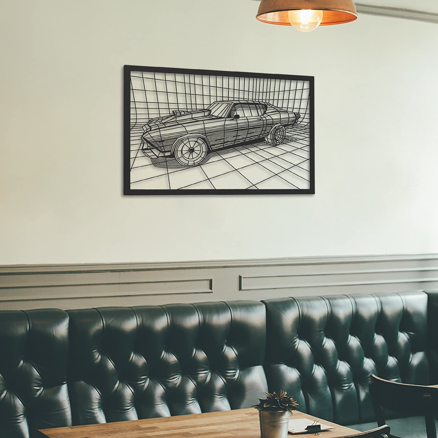 Chevelle Metal Wall Art - Home Decor for Living Room & Bedroom