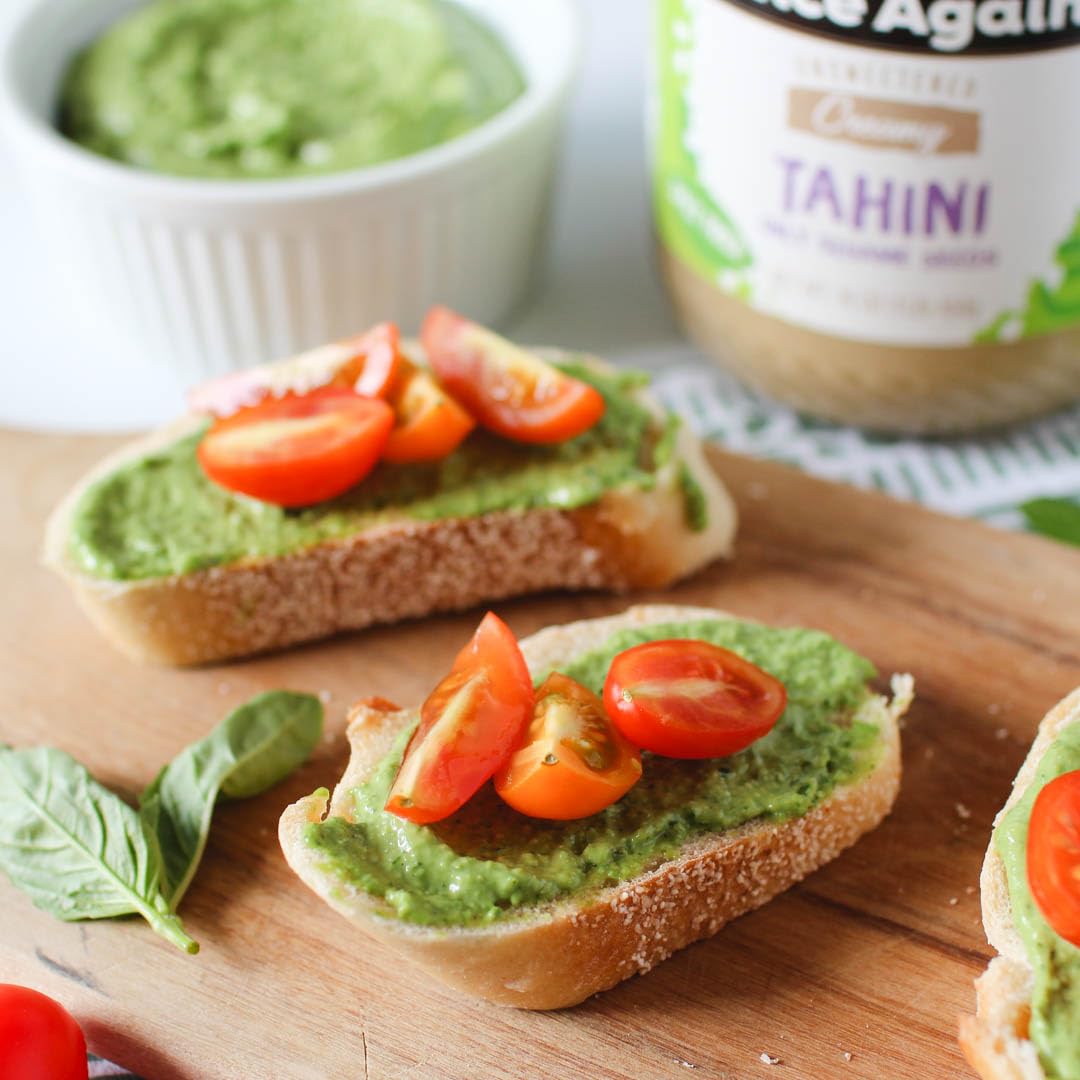 Once Again Organic Sesame Tahini, 16oz - Salt Free, Unsweetened - USDA Organic, Gluten Free, Vegan, Kosher, Peanut Free - Perfect for Hummus, Salad Dressings & Baking - Glass Jar