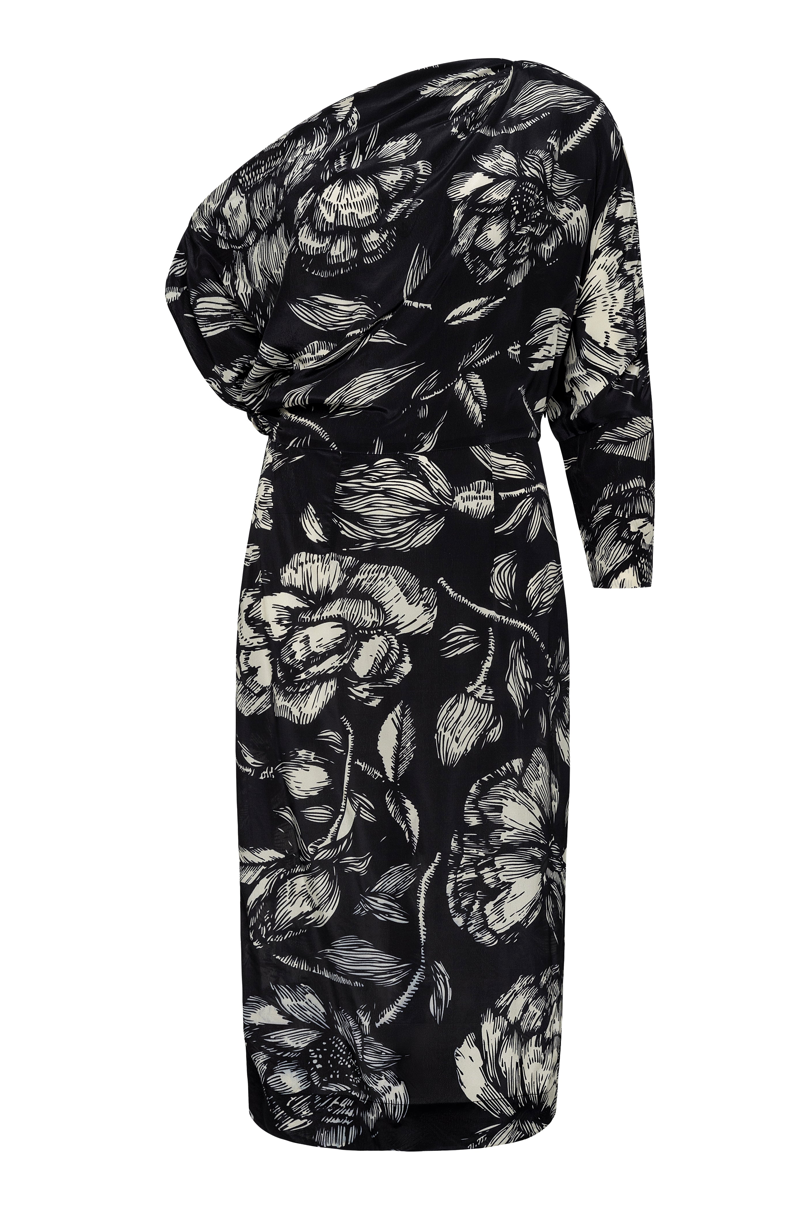 Elegant Ayu Dress for Women - Flowy Summer Maxi Dress with Floral Print - Perfect for Beach Vacations, Weddings & Date Nights