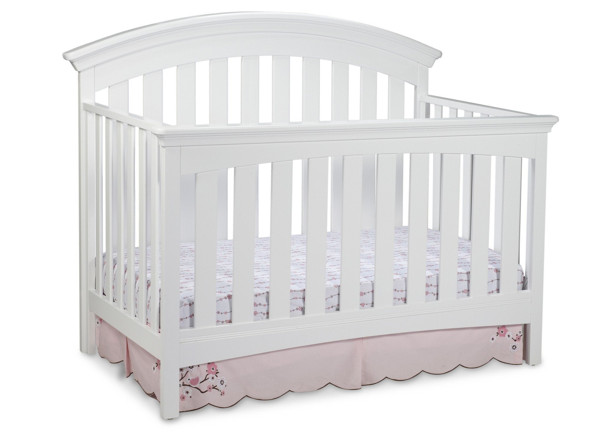 Bentley 4-in-1 Convertible Baby Crib with Toddler Bed, Daybed & Full-Size Bed Conversion - Perfect for Nursery, Bedroom & Guest Room