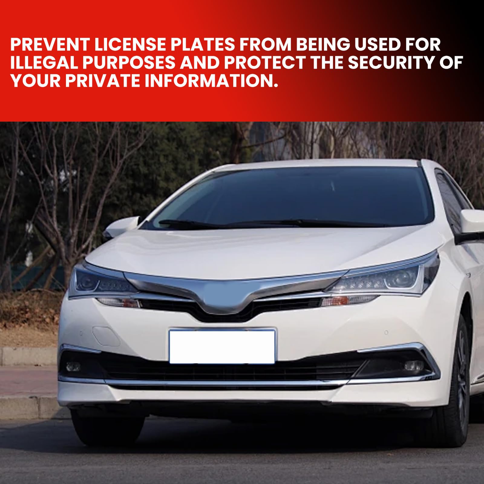 Auto Shield Spray - Durable Clear Coat License Plate Coating for Cars | Invisible Reflective Protection | Ideal for Night Driving & Vehicle Security