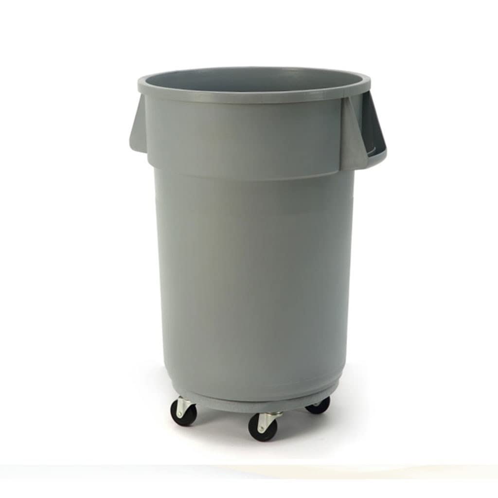 Large Capacity Bathroom Trash Can with Wheels & Lid - Heavy Duty Plastic Waste Basket for Kitchen, Restaurant, Industrial Use | Ideal for Aquatic Product Transport & Storage | Durable Garbage Bin for Home & Commercial Spaces