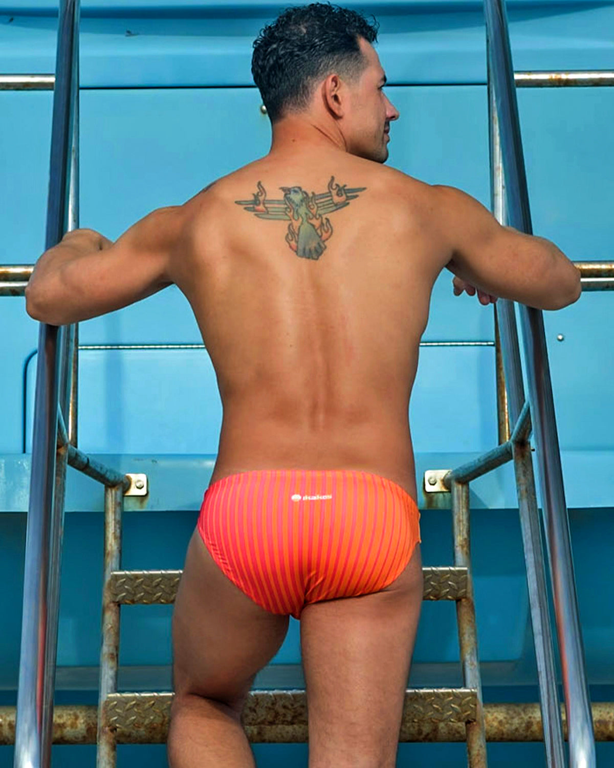 Rise Swim Brief - Men's Quick Dry Swim Trunks for Beach, Pool & Water Sports | Comfortable & Stylish Swimwear for Summer Vacation & Active Lifestyle