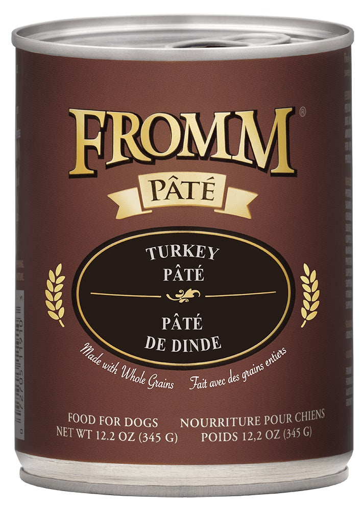 Premium Turkey Pâté Dog Food - Grain-Free, High-Protein Wet Food for Small & Large Breeds - Perfect for Mealtime, Training Rewards & Senior Dogs