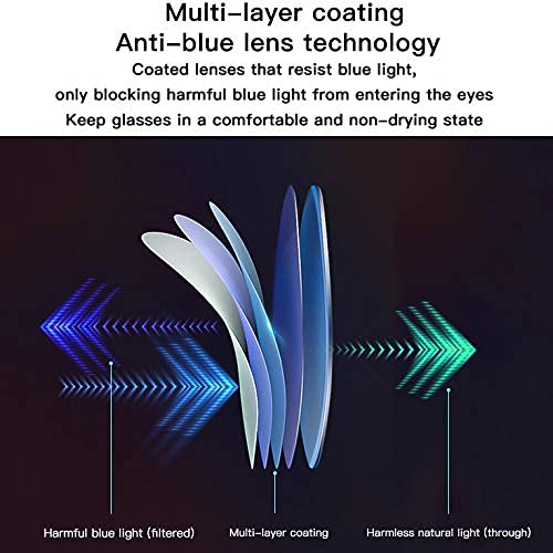 Blue Light Blocking Reading Glasses for Women - Anti Glare Spring Hinge Round Floral Print Eyewear | Perfect for Computer Work, Reading & Screen Time