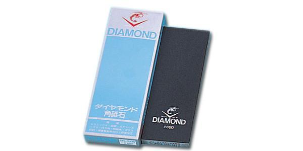 Naniwa 600 Grit Diamond Sharpening Stone - 1mm Layer for Knives, Tools & Razors | Professional Sharpening & Honing for Kitchen, Workshop & Outdoor Use
