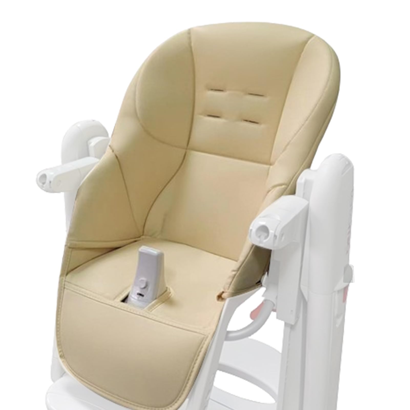 Premium Baby High Chair Cushion Cover - PU Leather Dining Chair Pad Replacement for Peg Perego Tatamia | Soft & Comfortable Infant Seat Protector | Perfect for Home, Restaurant & Travel Use