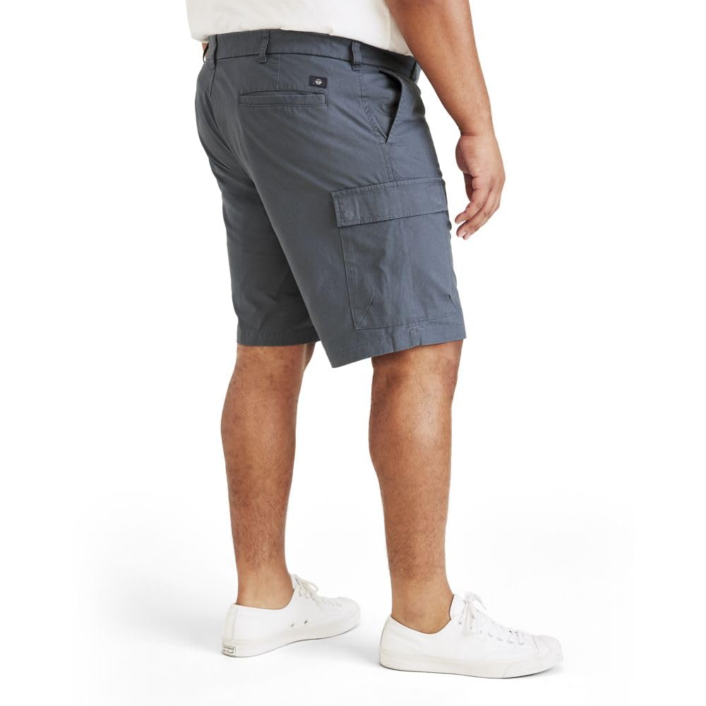 Dockers Men's Tech Cargo Straight Fit Smart 360 Stretch Shorts - Comfortable Work & Casual Pants for Office, Travel & Outdoor Activities (Regular & Big & Tall Sizes)