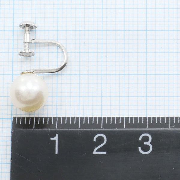 14K White Gold Pearl Earrings for Women - Elegant Stud Earrings with Genuine Pearls - Perfect for Weddings, Parties & Special Occasions