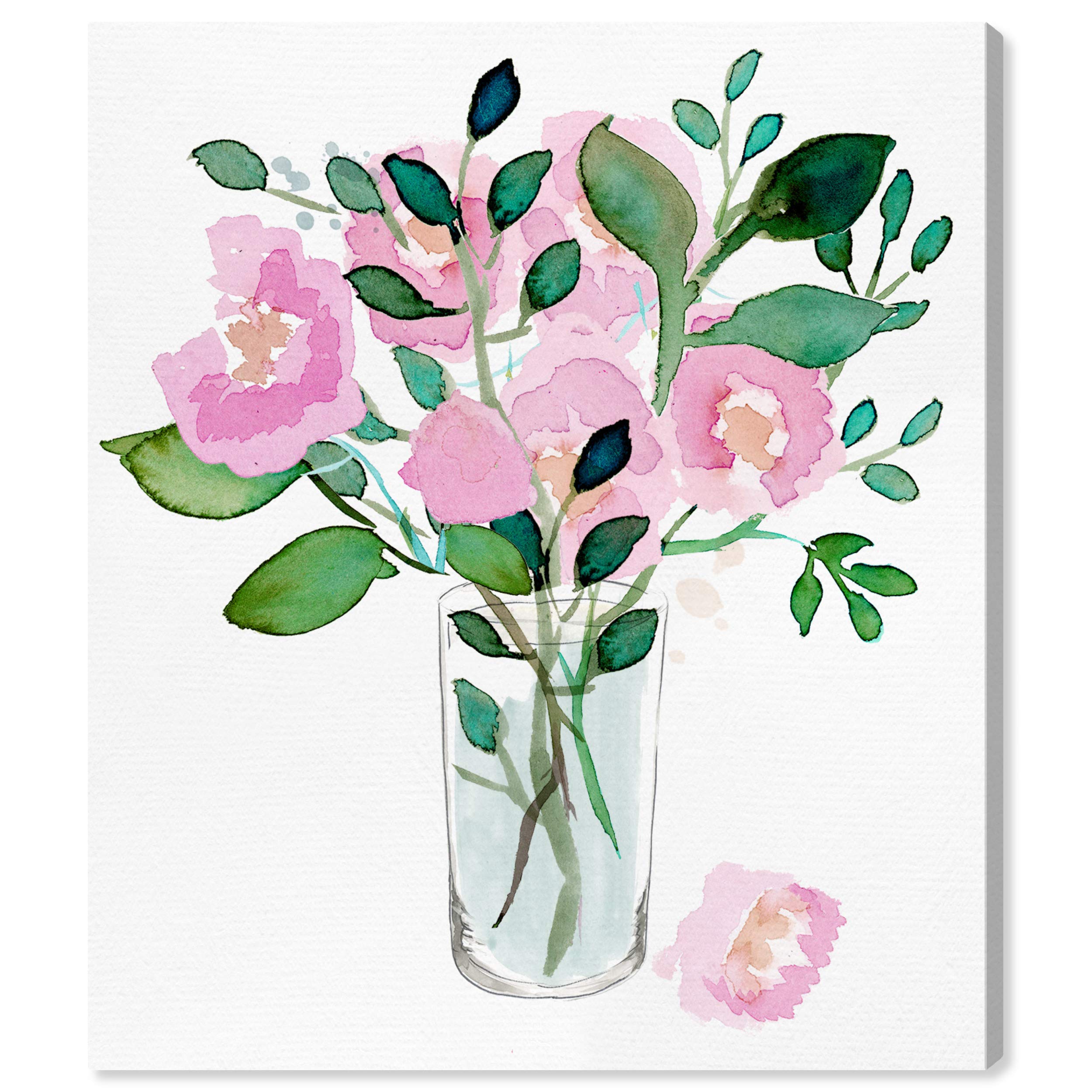 Oliver Gal Artist Co. Floral Wall Art Canvas Print 'Spring is Here' - 36