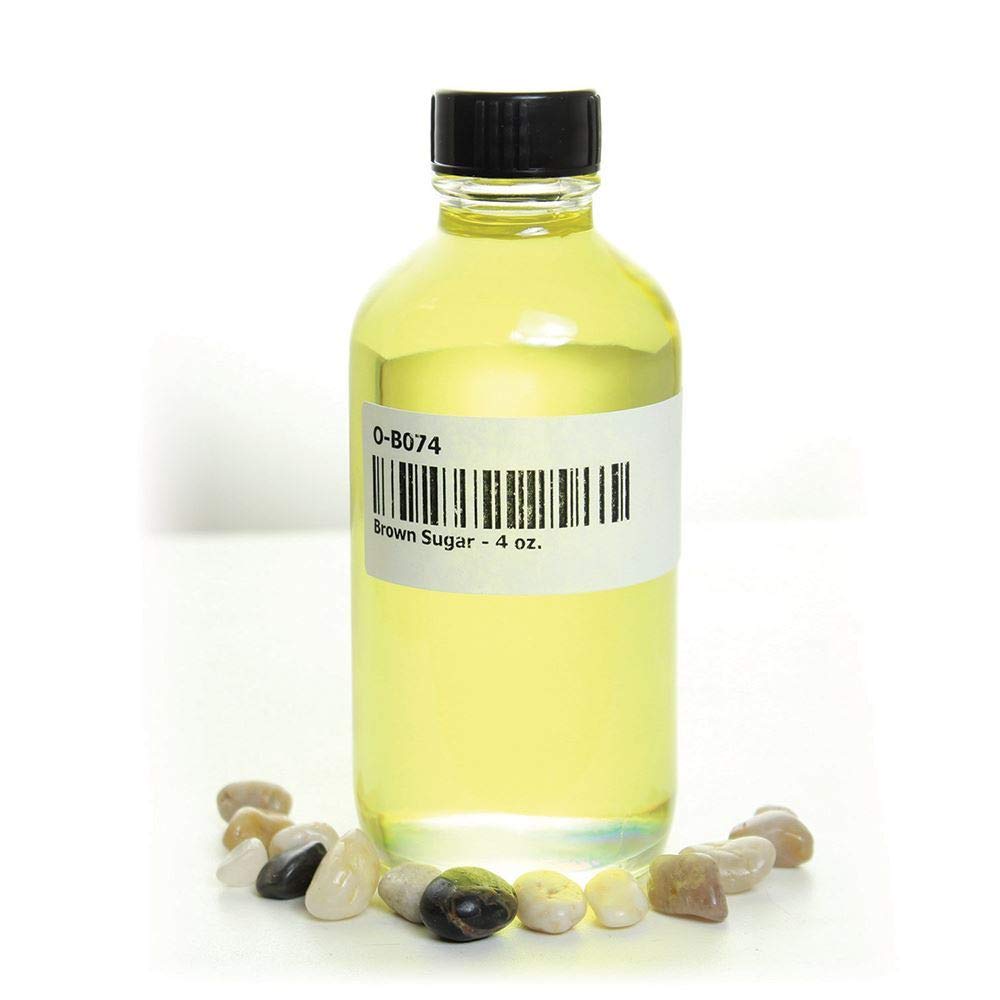 Premium Brown Sugar Fragrance Oil - 4oz Natural Scented Oil for Men & Women - Perfect for Aromatherapy, Candles, Soaps & Home Diffusers