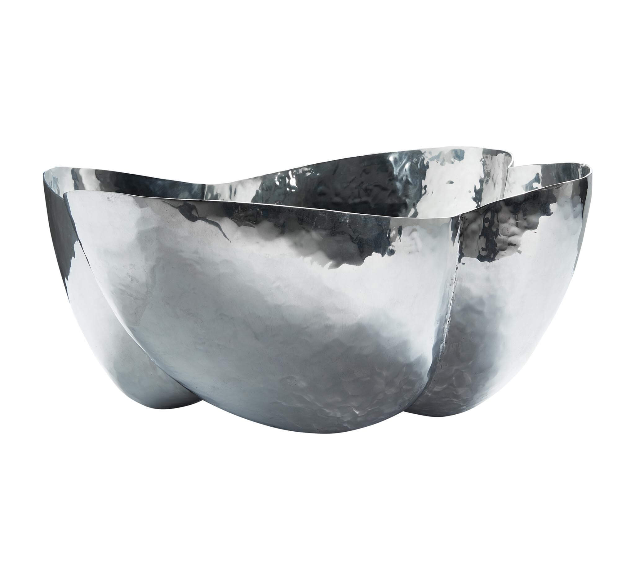 TOM DIXON Cloud Bowl Aluminum Ice Bucket - Modern Wine Chiller & Cocktail Serving Bowl for Home Bar, Parties & Wedding Decor