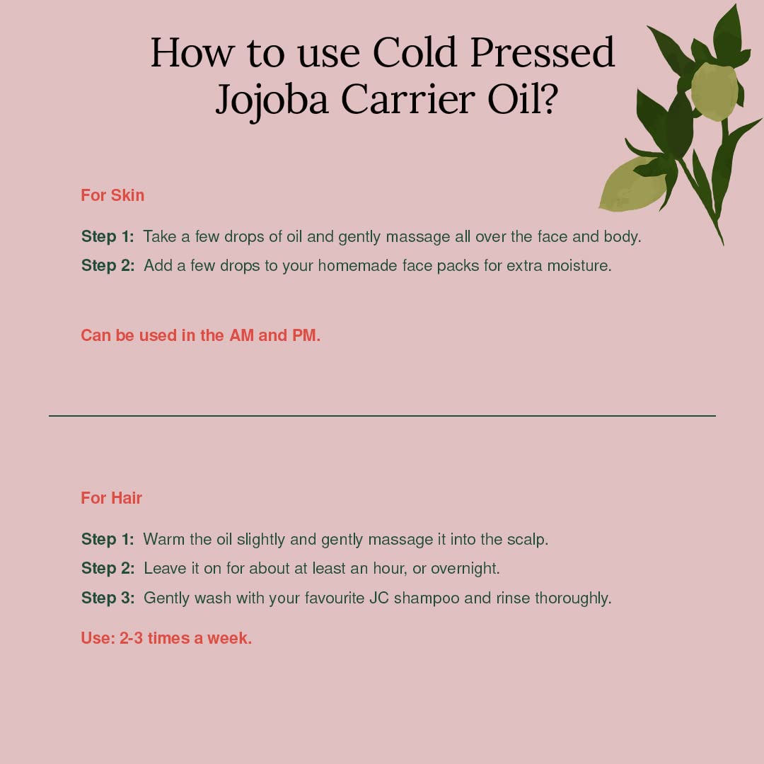 Organic Jojoba Oil 30ml - 100% Pure Cold Pressed Virgin Carrier Oil for Skin, Hair & Nails | Rich in Vitamin E & Ceramides | Deeply Moisturizing Anti-Aging Treatment | Perfect for Dry Skin, Hair Care & DIY Beauty Recipes