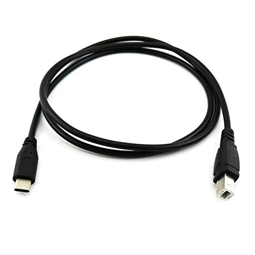 USB-C to USB 2.0 B Cable - 480Mbps Data Cord for Printers & Phones