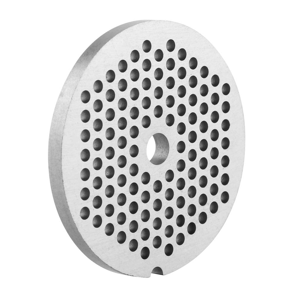 Professional Alloy Meat Grinder Knife & Mincer Plate Disc - 3mm Holes Replacement Accessory for Grinders - Perfect for Home Kitchens, Butcher Shops & Food Processing