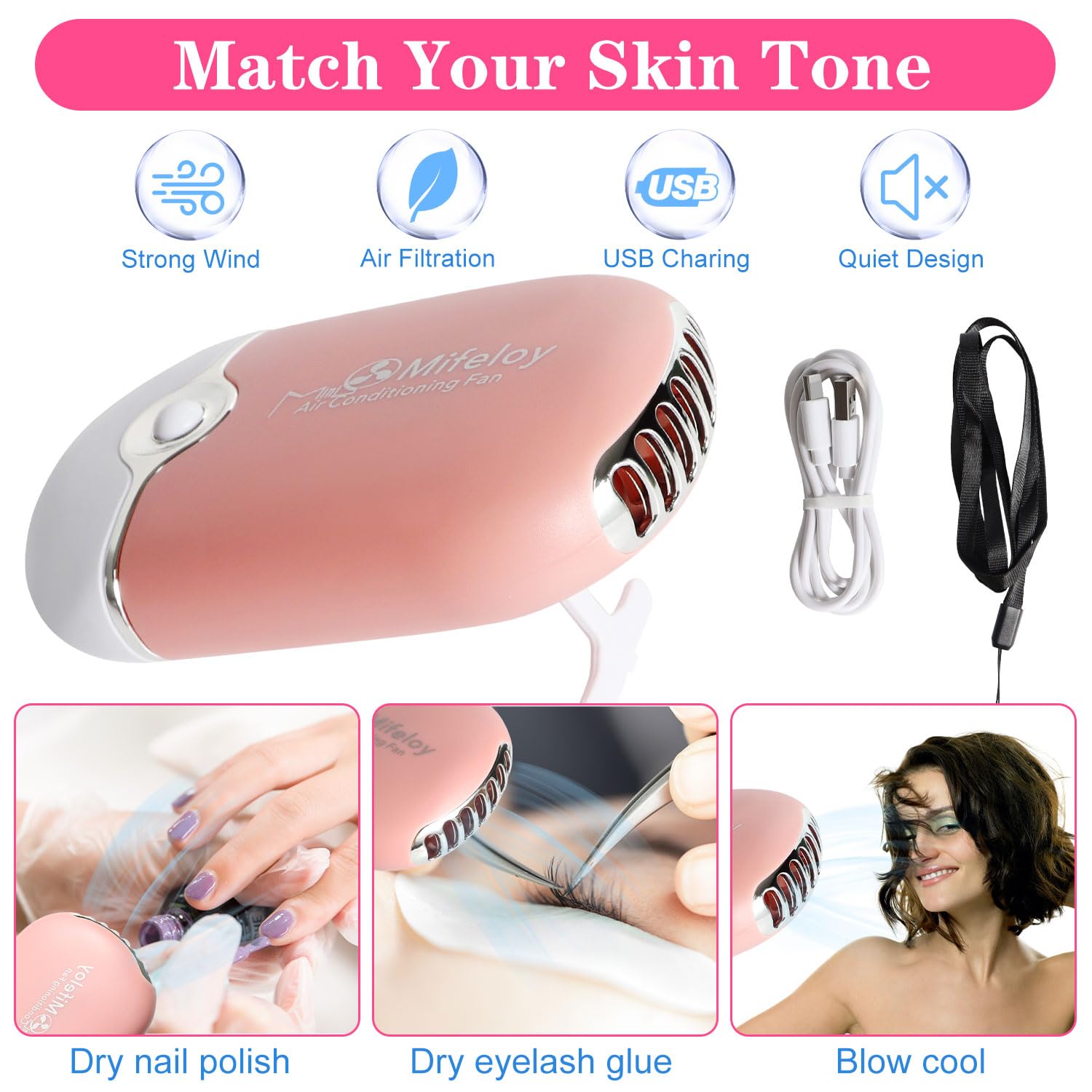 9-Piece Eyelash Extension Kit for Home & Salon Use - Includes Eyelash Shampoo, Mini USB Heater, Lash Dryer, Disposable Brushes, Mascara Wands & Cleaning Tools - Perfect for DIY Lash Extensions, Professional Styling & Beauty Salon Treatments