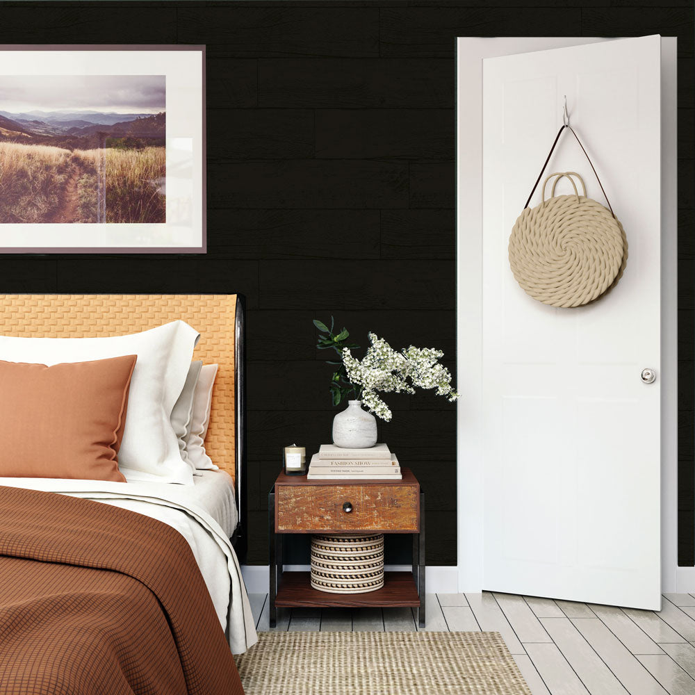 Self-Adhesive Wood Plank Wallpaper - Easy Peel and Stick Wallpaper for Home Decor - Perfect for Bedroom, Living Room, and Office Renovation