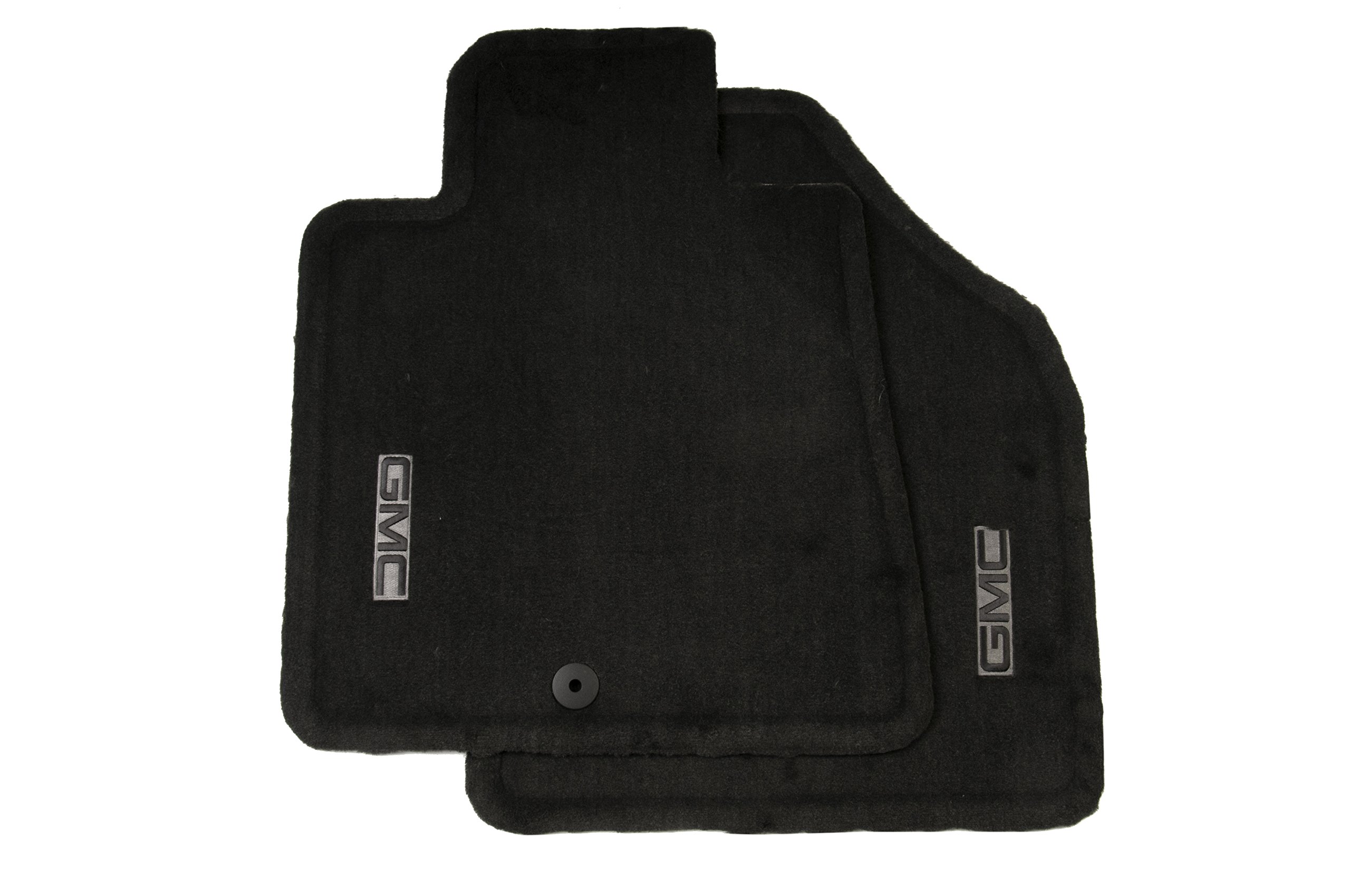 General Motors 19201660 Ebony Front Carpeted Floor Mats with C Logo - Premium Car Floor Protection for Sedans, SUVs & Trucks | All-Weather & Custom Fit Interior Accessories