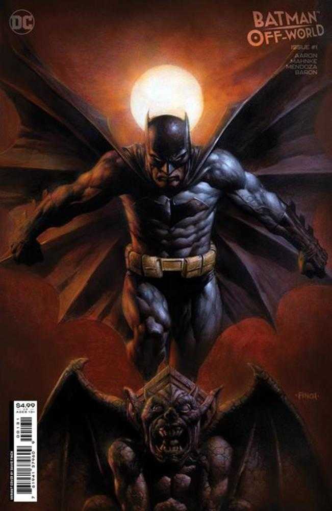 Batman Off World #1 (Of 6) Cover C David Finch Card Stock Variant - Limited Edition DC Comics Collectible for Superhero Fans & Comic Book Enthusiasts - Perfect for Display, Gifts, and Comic Collections