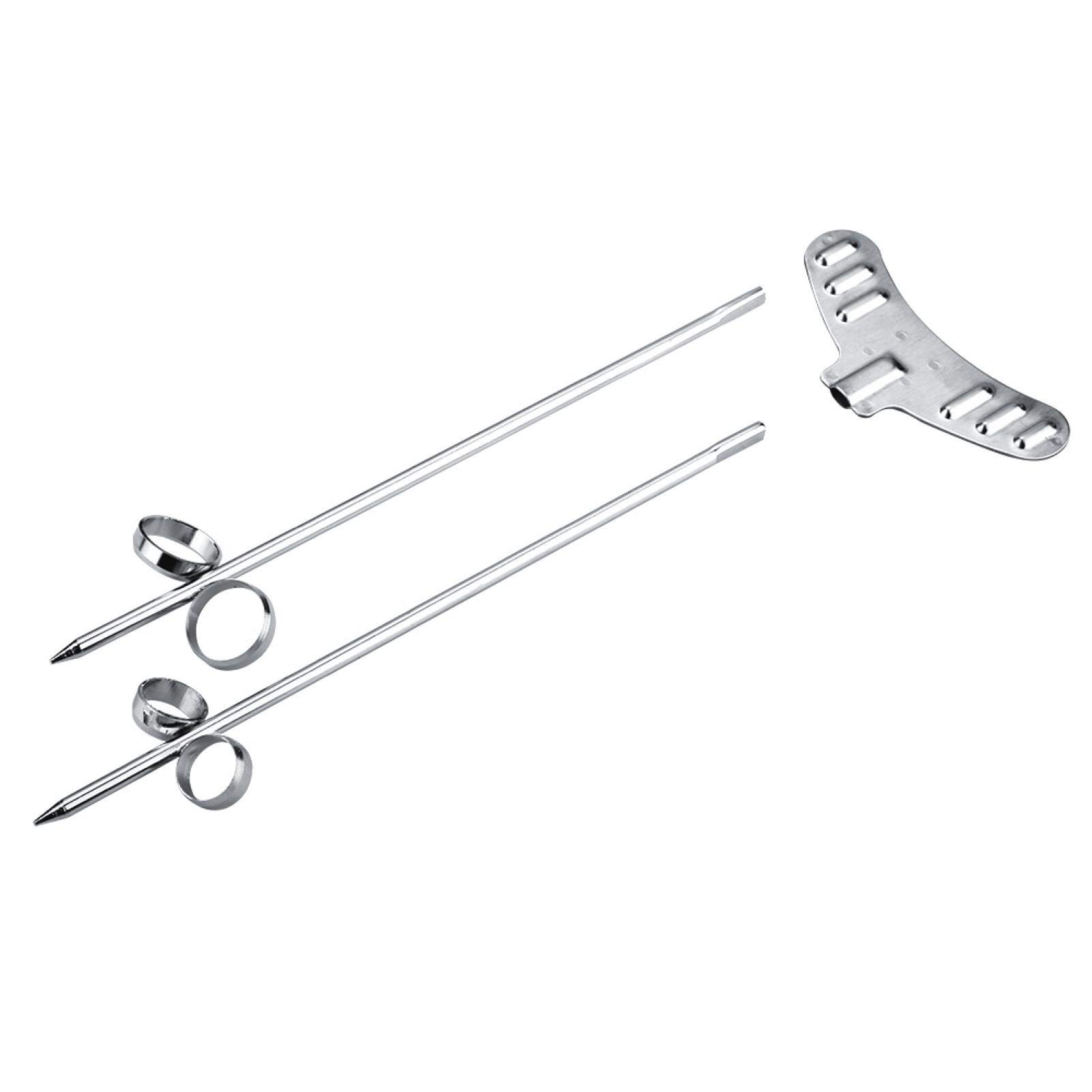 Stainless Steel Manual Potato Roller & Spiral Cutter - 2pcs Vegetable Slicer for Potato, Carrot, Cucumber - Perfect for Salad Garnish, Healthy Snacks & Food Decoration