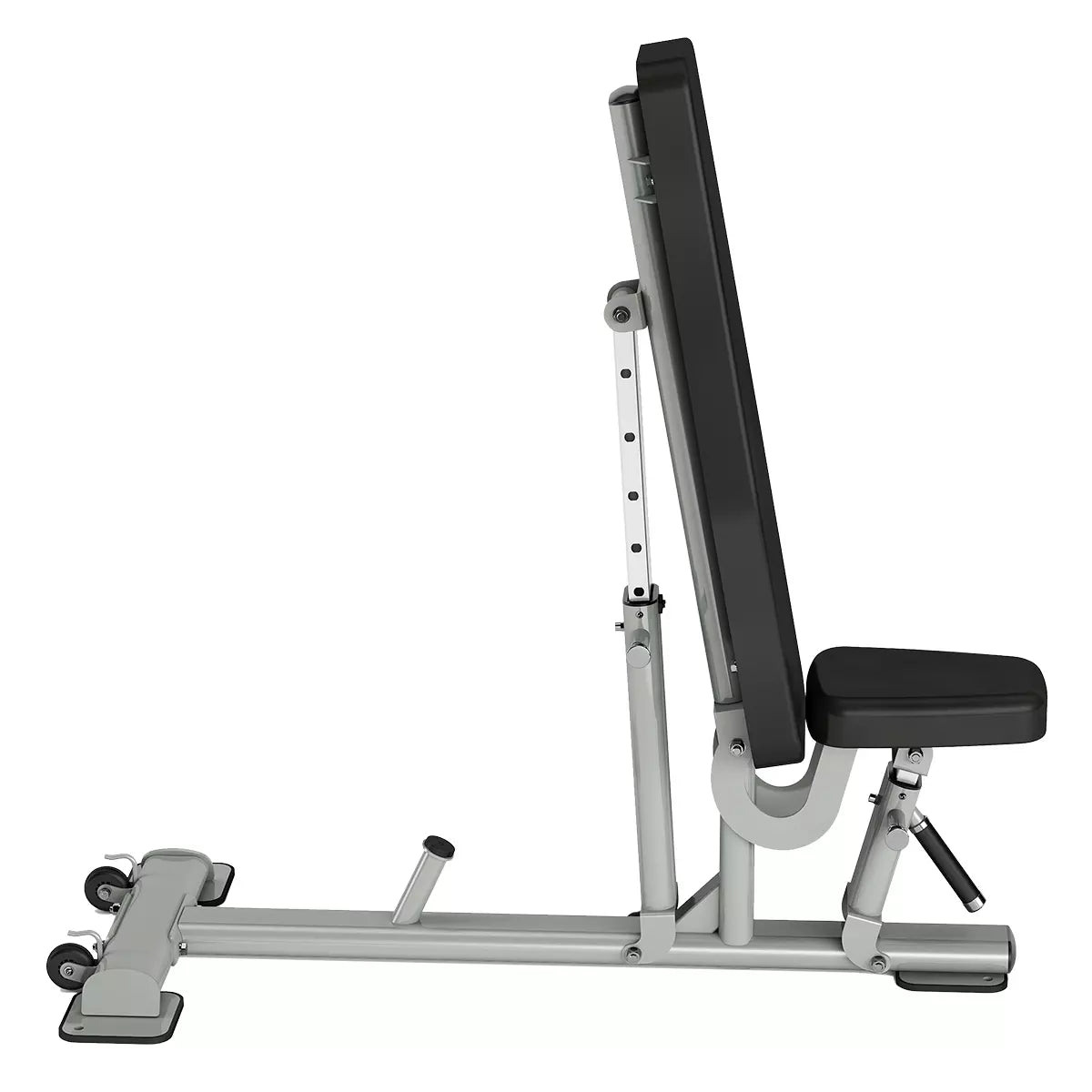Commercial Flat/Incline Weight Bench - Adjustable Gym Bench for Strength Training & Home Workouts - Perfect for Dumbbell Press, Chest Exercises & Full-Body Fitness