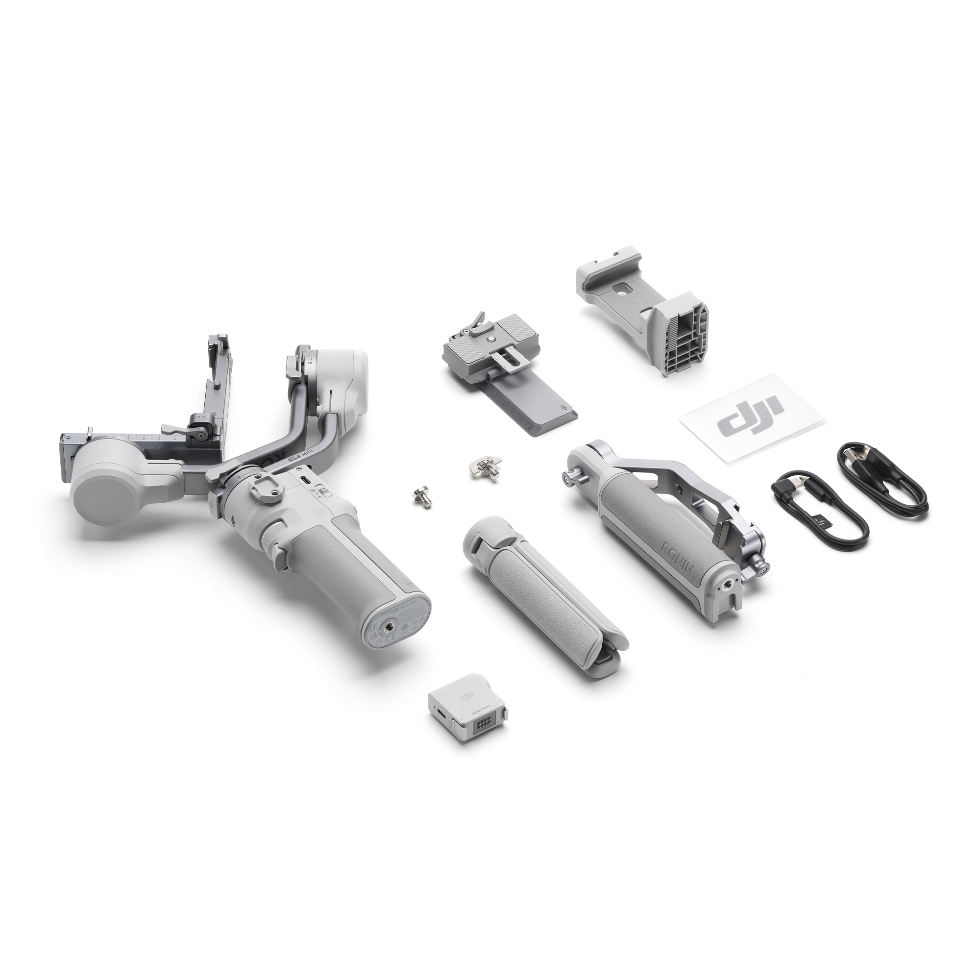 DJI RS 4 Mini Combo Gimbal Stabilizer for Mirrorless Cameras - 3-Axis Handheld Stabilizer with Quick Release, Lightweight Design for Vlogging, Travel & Content Creation