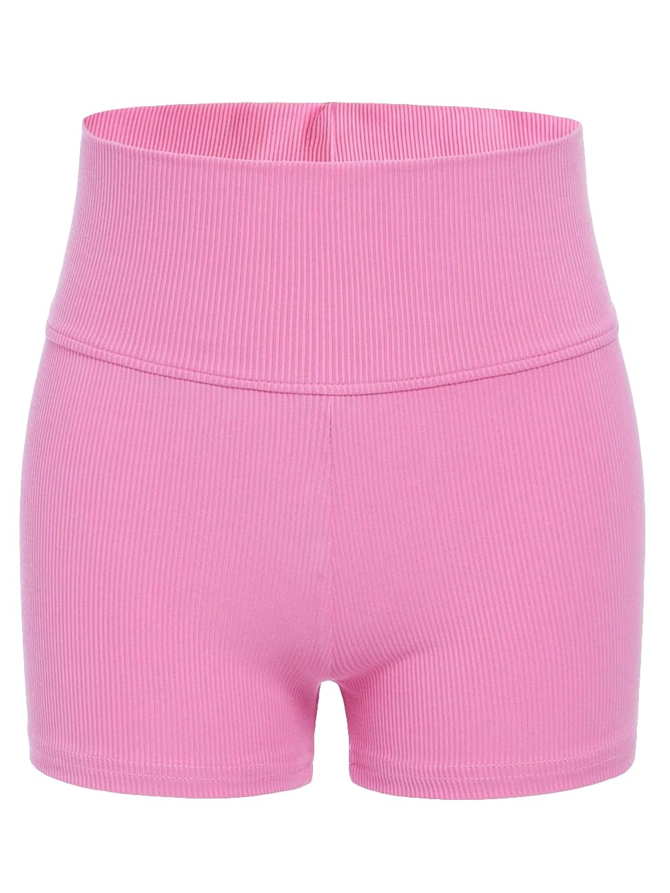 Floerns Girls Dance Shorts - Breathable Rib Knit Athletic Shorts for Running, Yoga & Cycling | Perfect for Dance Practice, Gym Workouts & Casual Wear