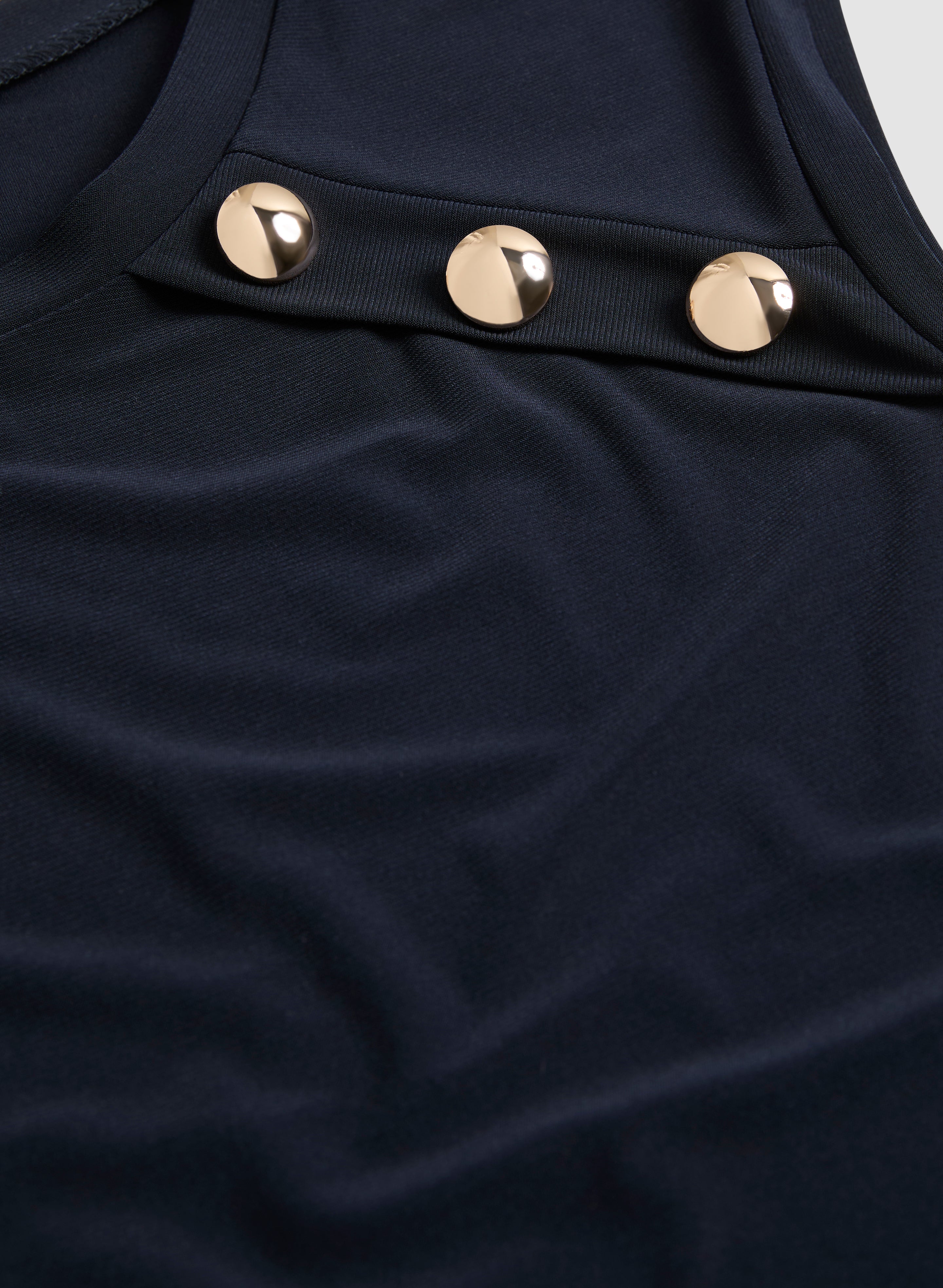 Stylish Button Detail Top for Women - Trendy Blouse with Unique Button Design - Perfect for Casual Outings, Office Wear & Date Nights