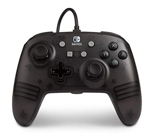 Powerful Wired Controller for Nintendo Switch - Black Frost | Enhanced Gaming Experience | Compatible with Nintendo Switch & Switch Lite | Perfect for Multiplayer, Fighting & Action Games
